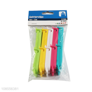Popular products plastic food storage sealing bag clips