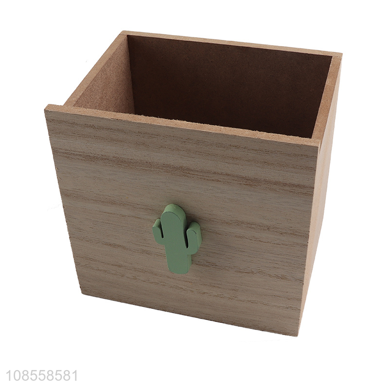 China factory wooden storage box desk drawer for jewelry