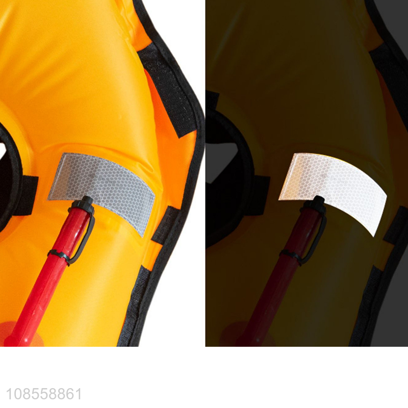 Good quality outdoor automatic inflatable life vest for sale