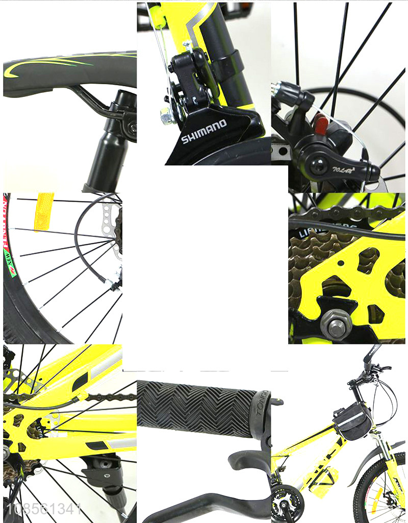 Factory supply 20 inch high-carbon steel frame mountain bike outdoor variable speed bike