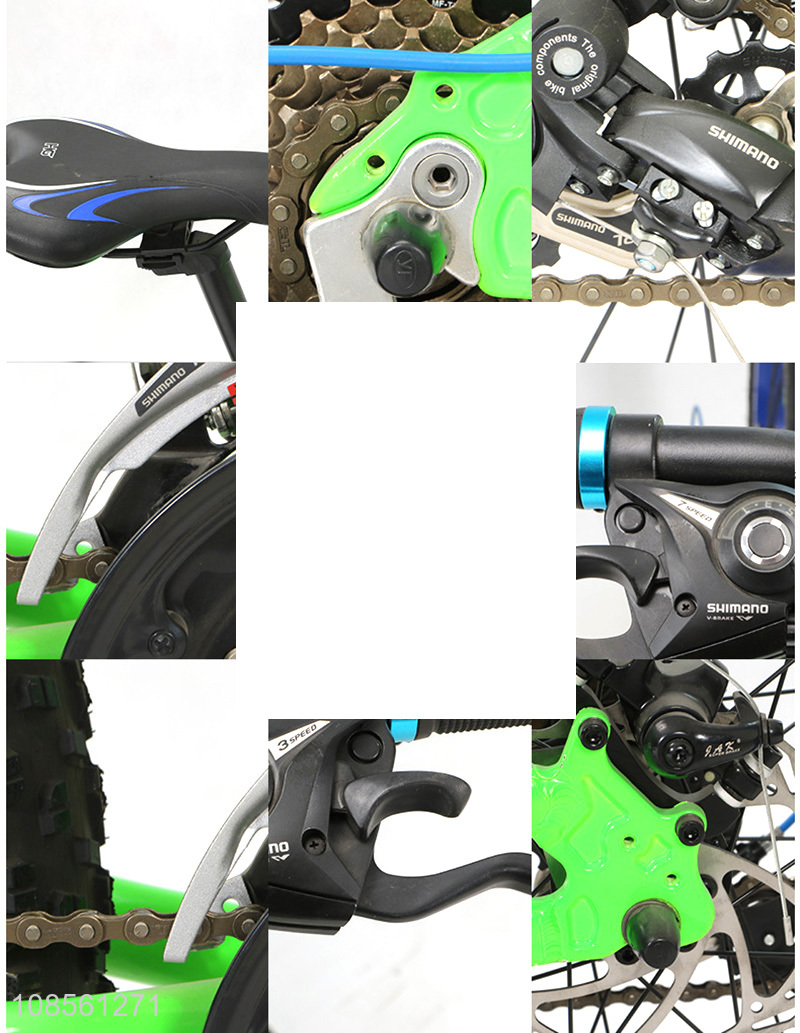 Factory price 26 inch aluminum alloy frame shock-absorbing outdoor snow bicycle