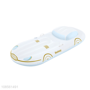 China factory outdoor swimming inflatable float row floating lounger