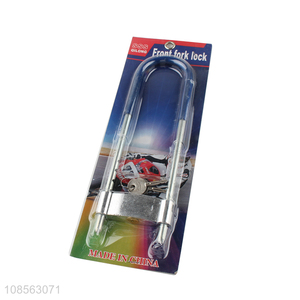 Hot selling U lock anti-theft bicycle lock front fork lock