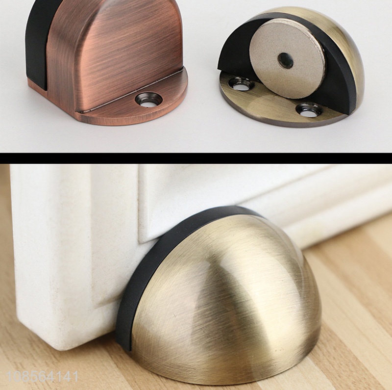 Hot selling punch free stainless steel strong magnetic door stopper