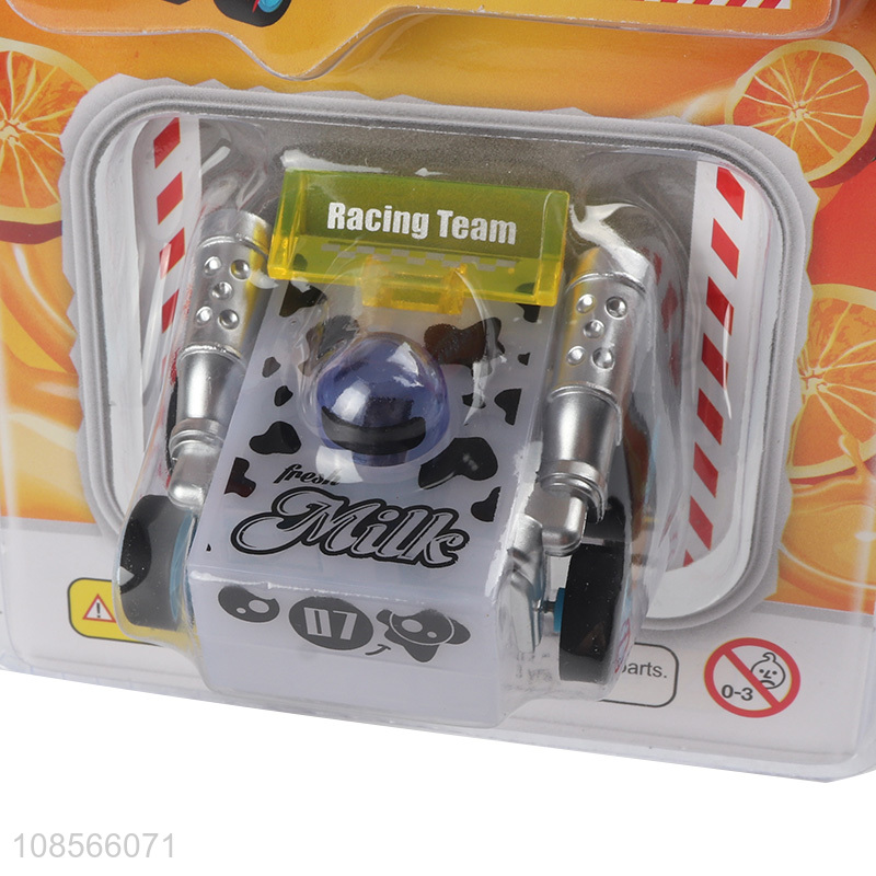 Wholesale mini pull-back beverage race car for kids