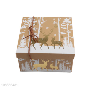 Top selling large capacity christmas gifts packaging box
