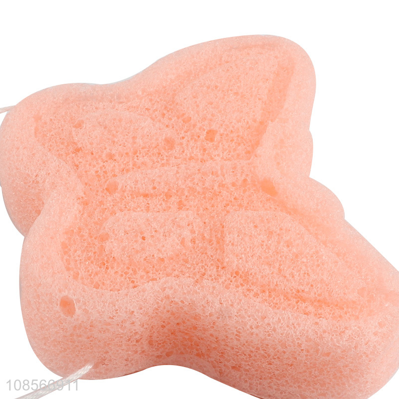 Best quality soft facial body cleansing konjac sponge for sale