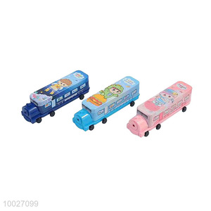 New Wholesale Children Cartoon Iron Mini-train Pen/Pencil Box