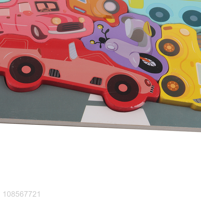 Popular product 3D vehicle jigsaw puzzle for kids age 2-4