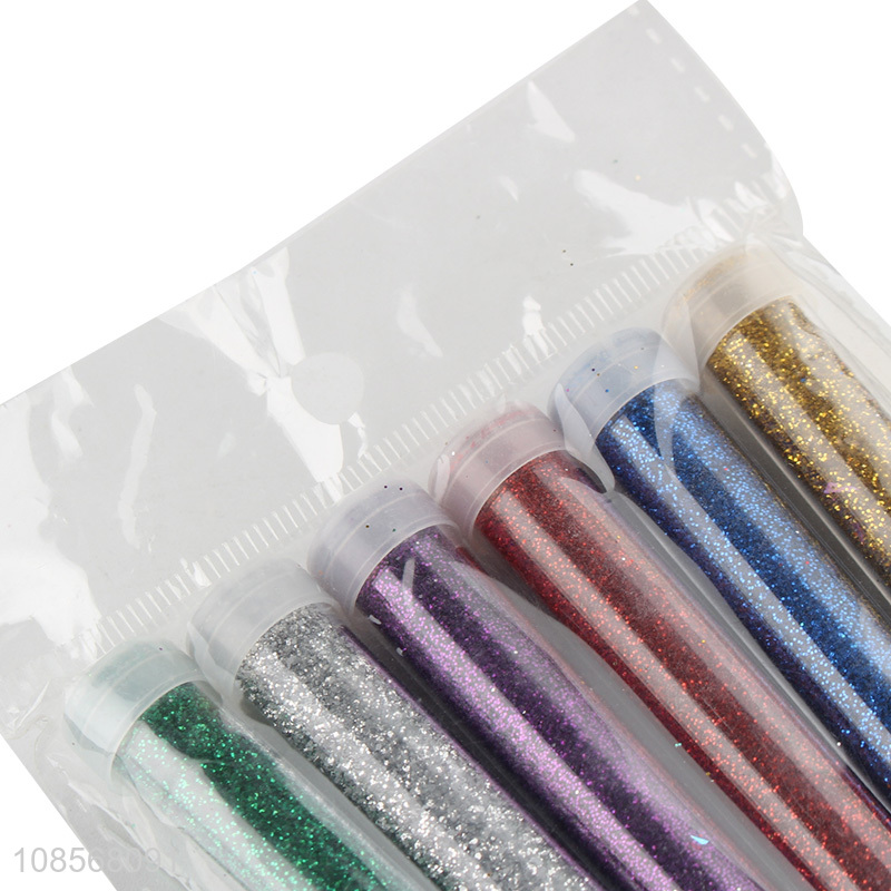 Factory supply nail art decoration glitter powder for sale