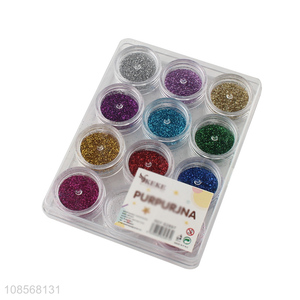 Latest products nail art decoration nail glitter powder for sale