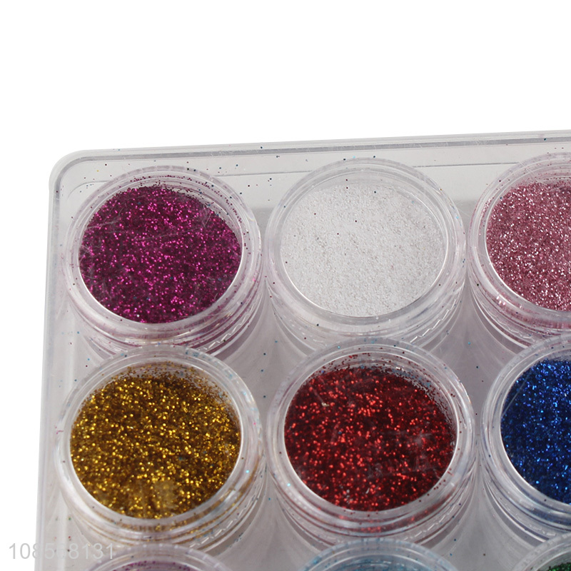 Latest products nail art decoration nail glitter powder for sale
