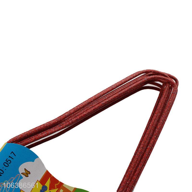Wholesale price household 10pcs plastic clothes hangers