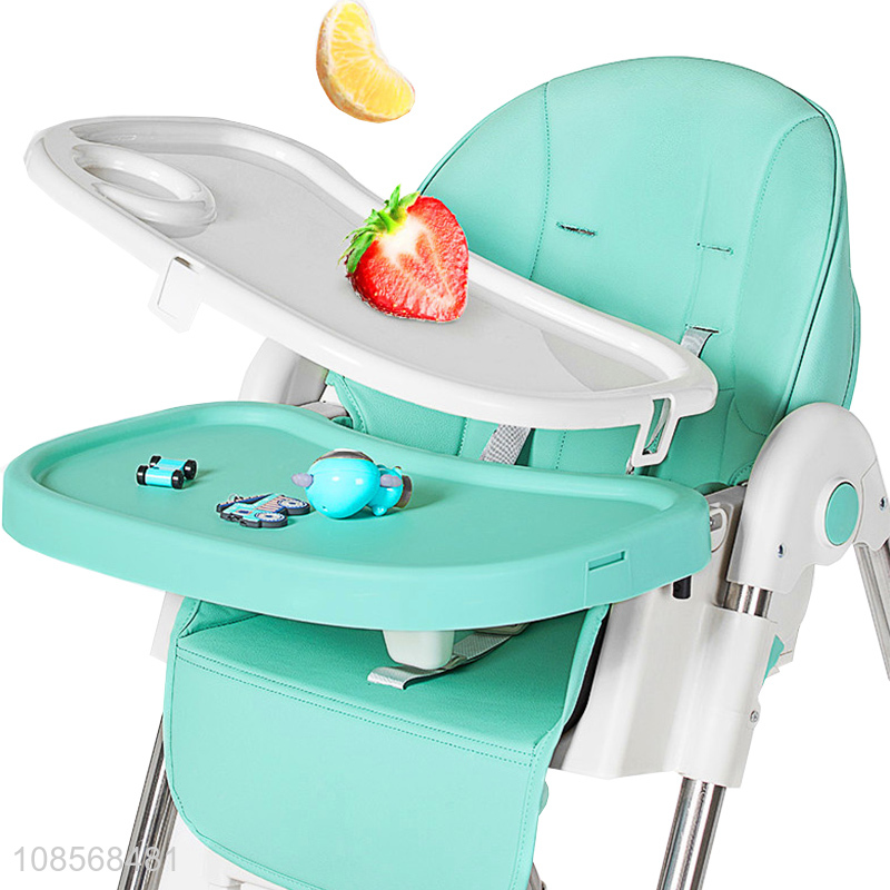 Wholesale folding baby booster seat infant dining chair with tray