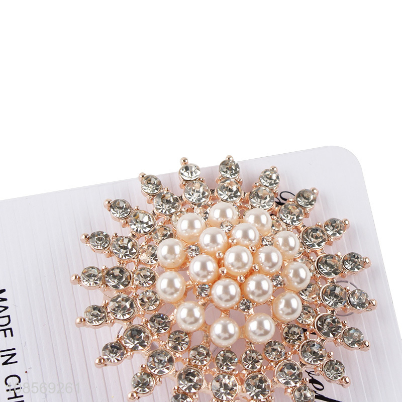 Most popular elegant noble brooches alloy atmosphere brooch