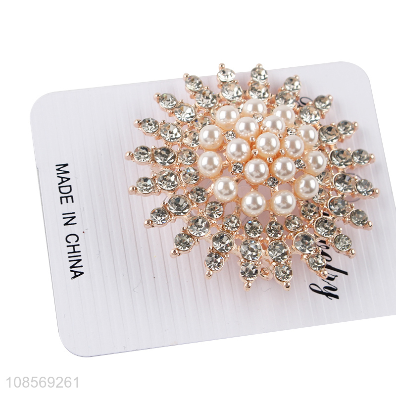 Most popular elegant noble brooches alloy atmosphere brooch