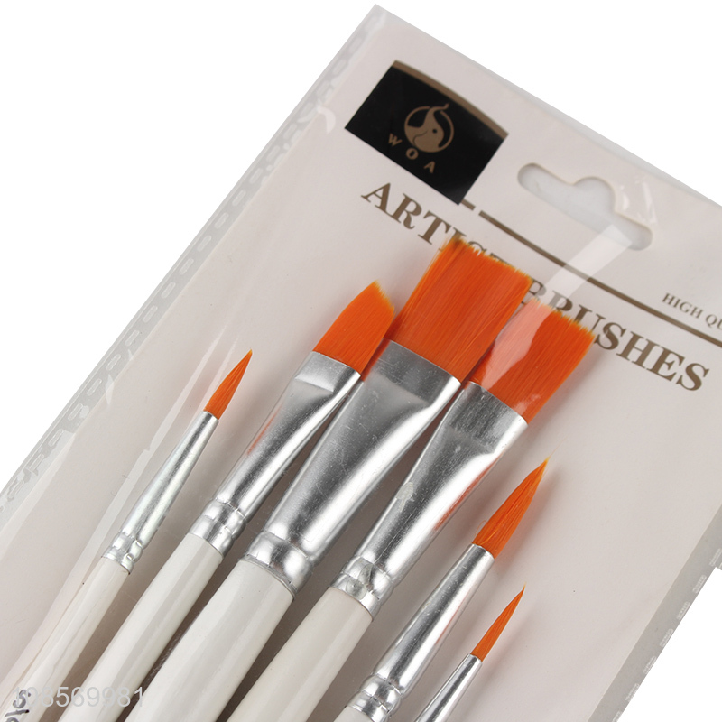 Low price professional art supplies painting brushes