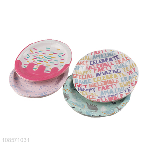 New products 9 inch <em>paper</em> <em>plate</em> birthday party decoration