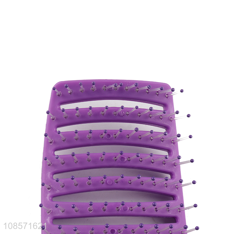 Online wholesale wet and dry use rib hair comb for salon