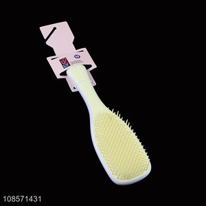 High quality relax elastic massage comb detangling comb