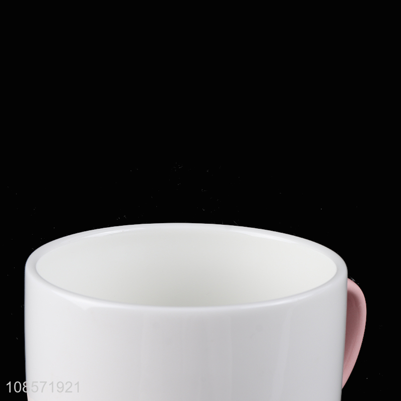 Wholesale custom logo ceramic coffee cup ceramic drinking cup