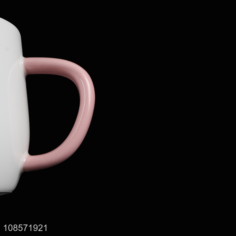 Wholesale custom logo ceramic coffee cup ceramic drinking cup