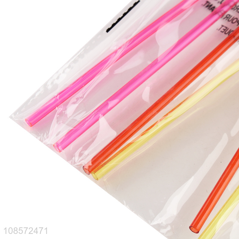 Online wholesale heart shape disposable drinking straw for juice