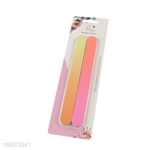 Factory supply multicolor <em>nail</em> art tool <em>nail</em> <em>file</em> for sale