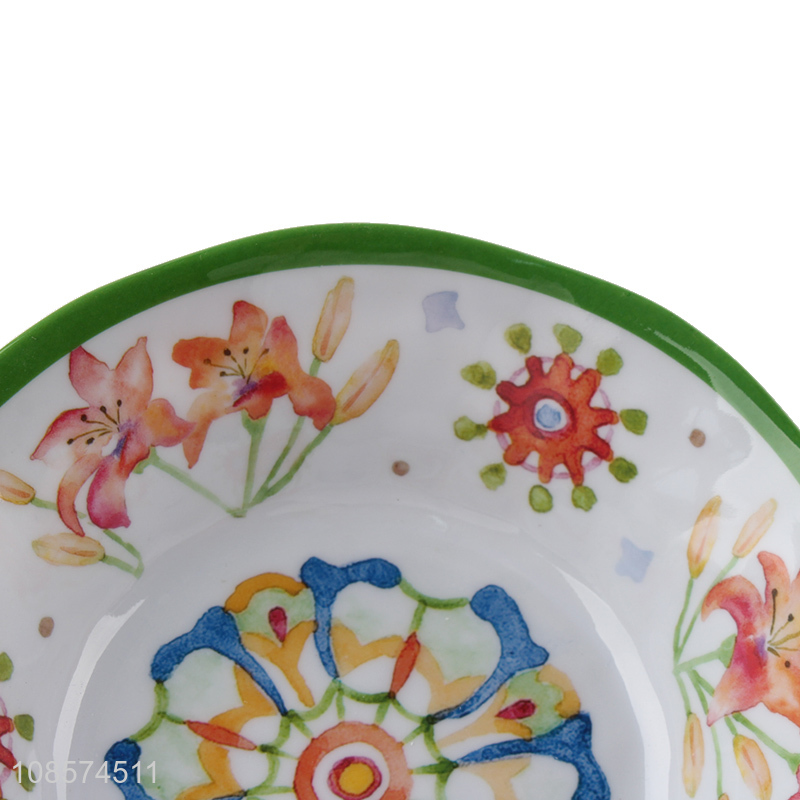Popular products round dinnerware tableware melamine plate