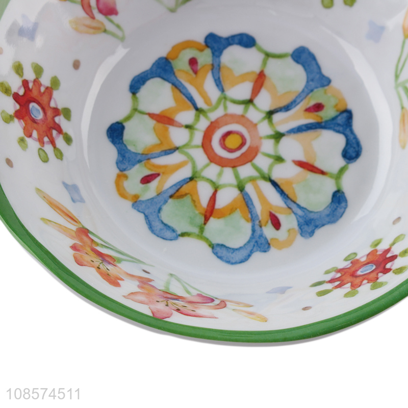 Popular products round dinnerware tableware melamine plate