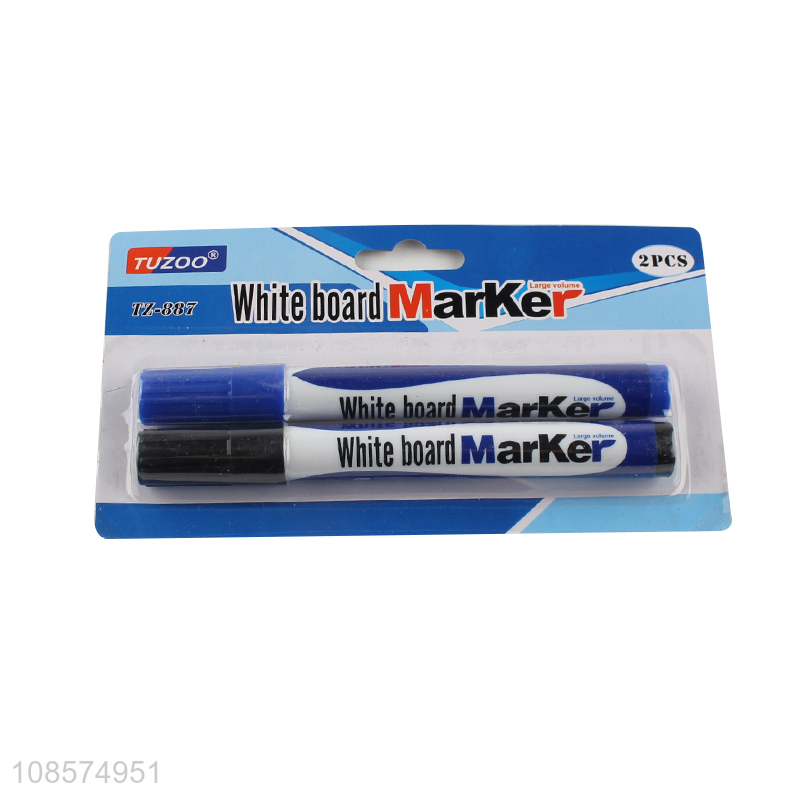 Wholesale 2pcs non-toixc quick dry whiteboard marker set - Sellersunion  Online