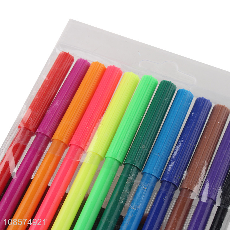 Hot selling 12pcs watercolor pencil set for kids drawing painting