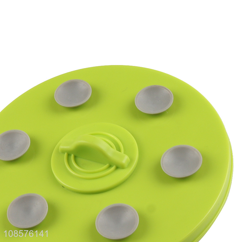 Most popular round dog licking plate slow feeder for sale