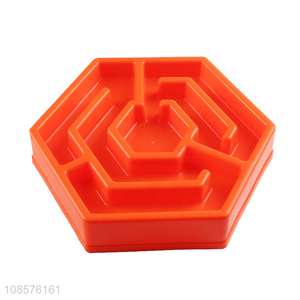 Low price pets slow <em>feeder</em> pets feeding bowl for sale