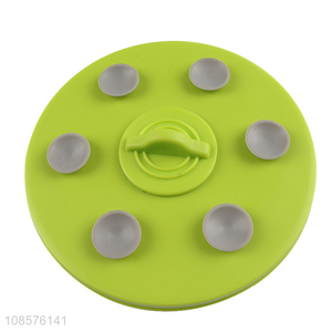 Most popular round dog licking plate slow <em>feeder</em> for sale