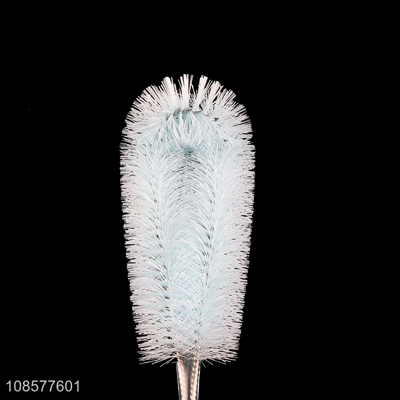 Good quality plastic handle milk bottle brush cup brush