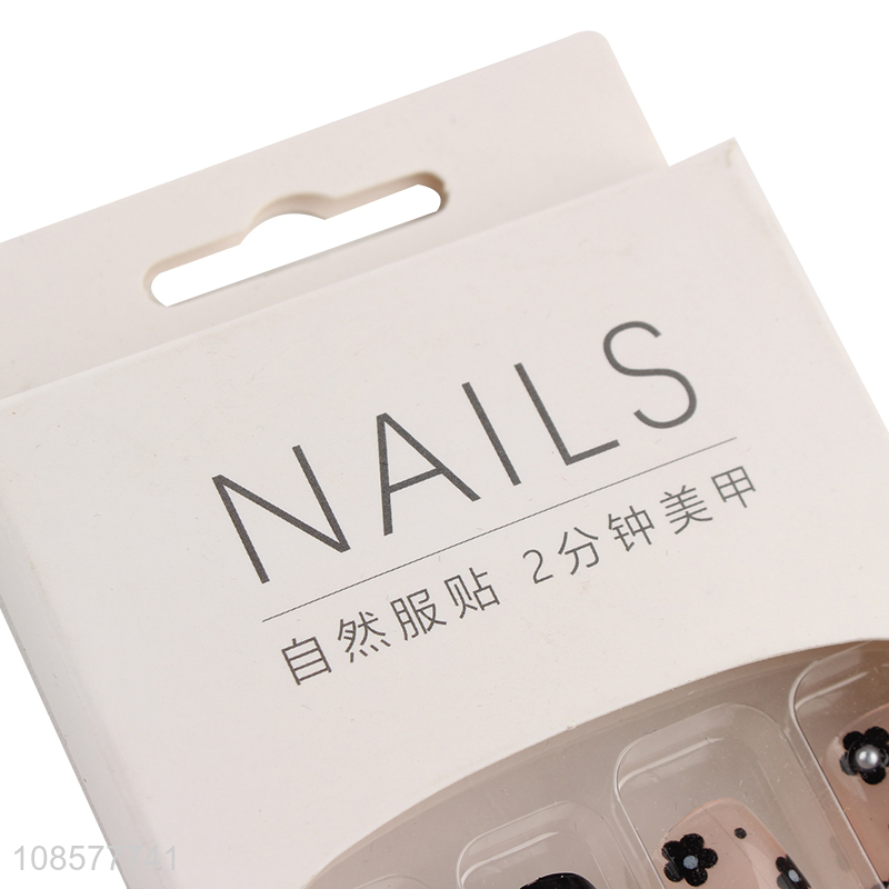 Hot items fashion ladies nail art decoration fake nail