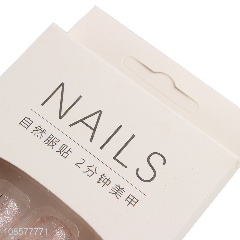 China products natural comfortable nail art fake nail decoration