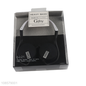 China products heavy bass wearing headphones for sale