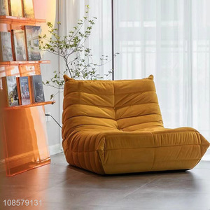 Wholesale modern living room furniture lazy chair single sofa