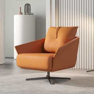 Hot selling luxury single sofa rotating chair lounge chair