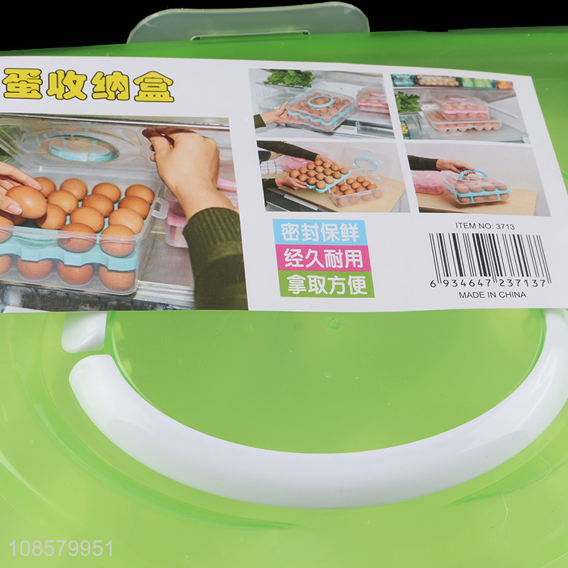 Factory price double-layer egg preservation box for kitchen