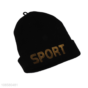 Good quality unisex acrylic knitted beanie <em>hat</em> <em>winter</em> <em>warm</em> <em>hat</em>