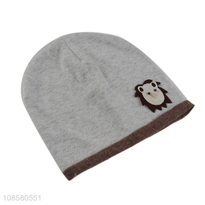 Wholesale cute <em>winter</em> <em>warm</em> knitted beanie <em>hat</em> for kids children
