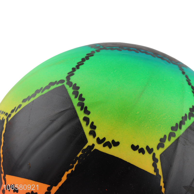 Wholesale 9 inch pvc toy ball inflatable toy football for kids