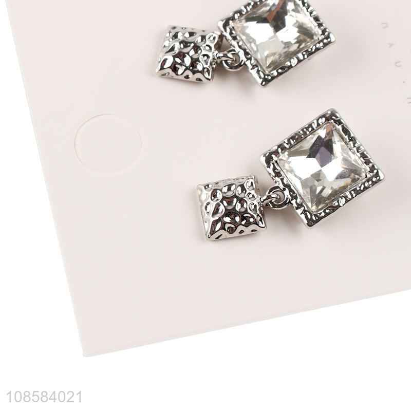 China products silver jewelry accessories earrings ear studs