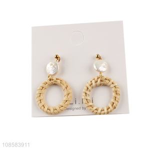 China factory fashion ladies earrings ear studs for decoration