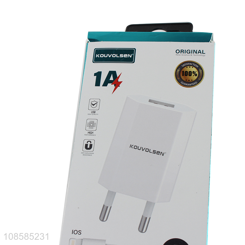 Good quality white 2in1 charger set fast travel charger for sale