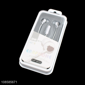 Factory direct sale lightweight wired earphones for phone accessories