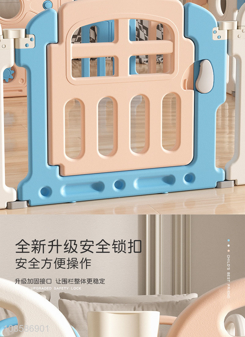 Factory wholesale baby paly yard safety fence for kindergarten